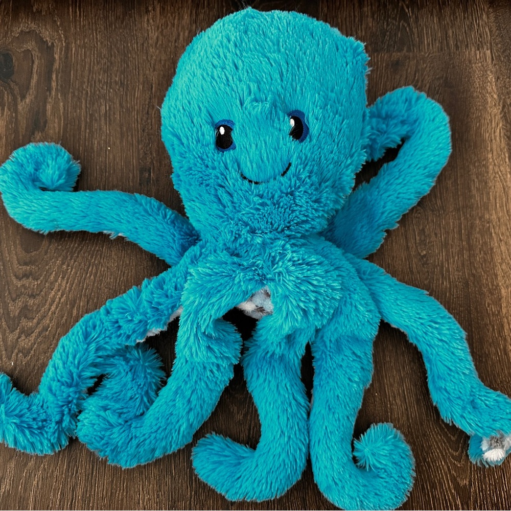 Wishpets Octavio Blue Plush Octopus Stuffed Animal 2019 Very Soft